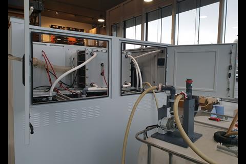 Vanadium flow redox battery research (image courtesy of UNSW and VanadiumCorp)